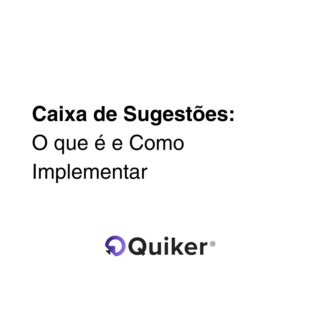 Caixa De Sugest Es O Que E Como Implementar