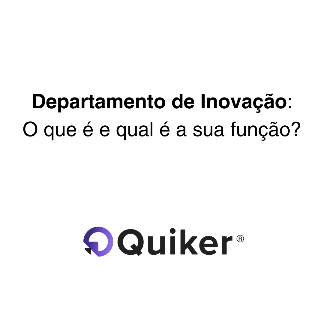 Função de um Departamento de Inovação