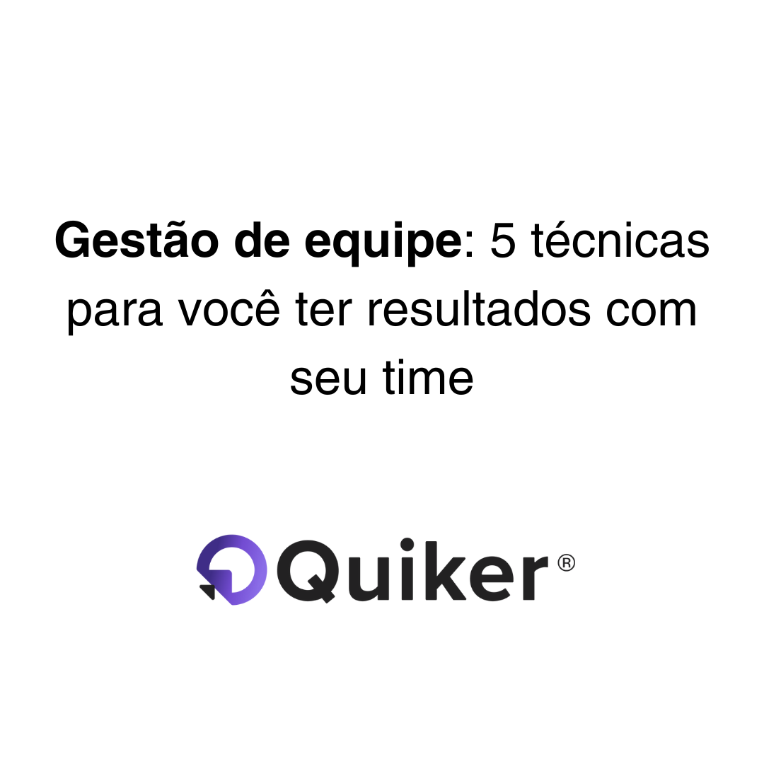 Técnicas de gestão de equipe