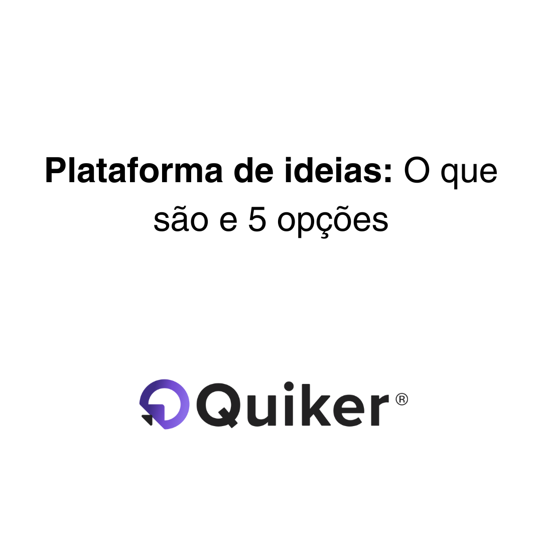 Plataformas de ideias: definição e principais opções