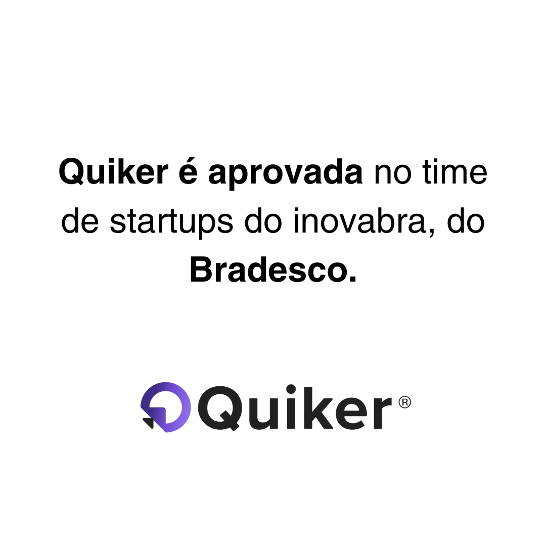 Quiker aprovada no Inovabra, hub de inovação do Bradesco