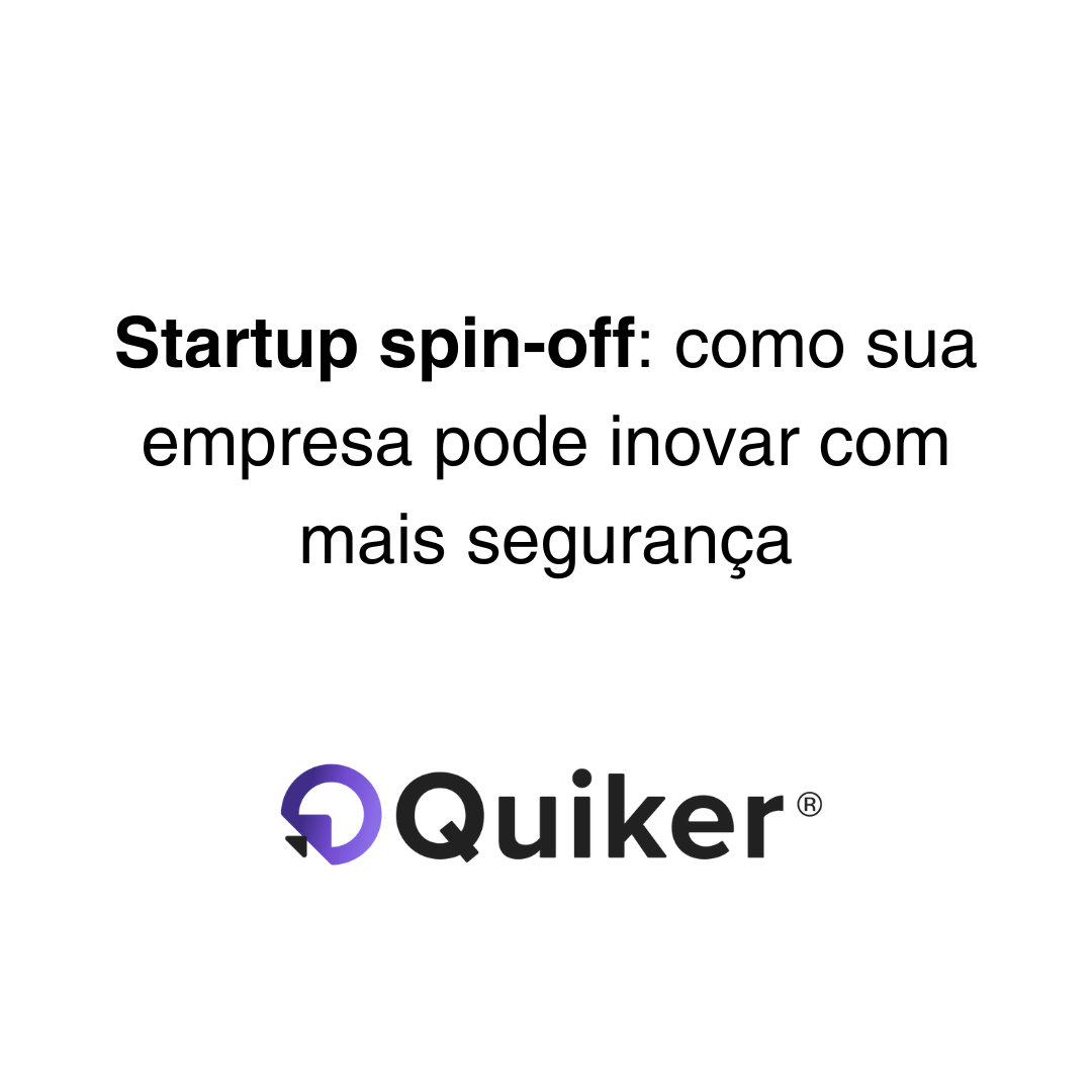 Inovação segura com startup spin-off