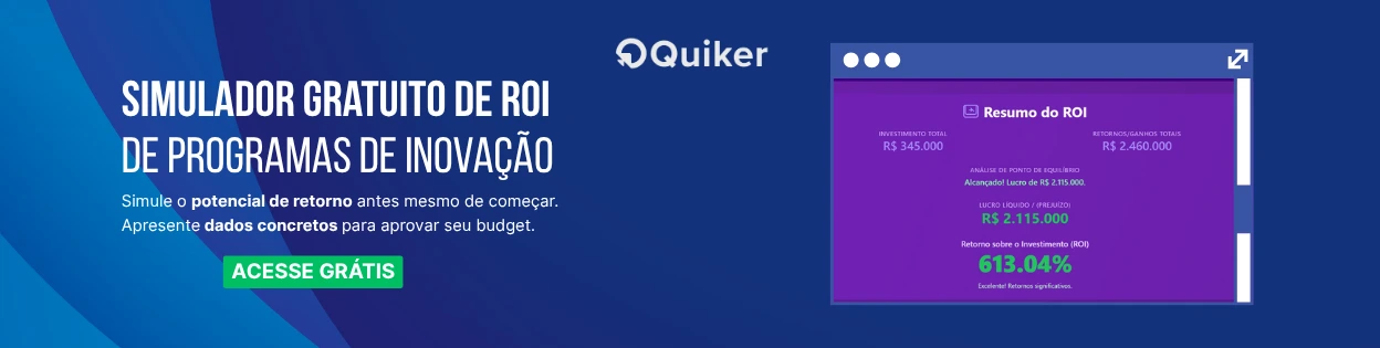 calculadora de roi de intraempreendedorismo