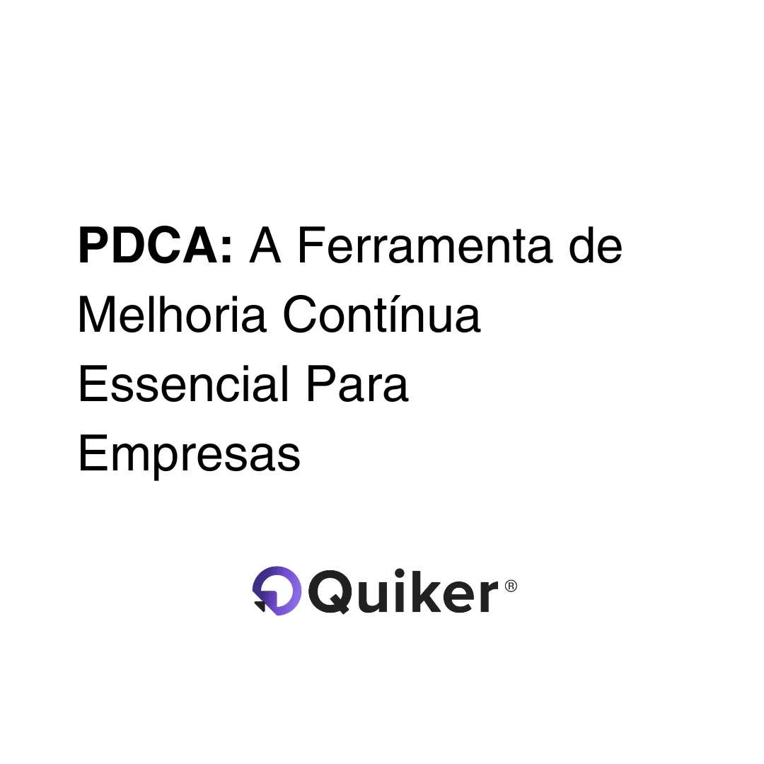 Pdca A Ferramenta De Melhoria Cont Nua Essencial Para Empresas